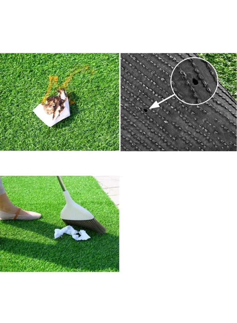LINGWEI 200x300cm Artificial Grass Turf Carpet, Synthetic Dog Grass Rug Mat for Outdoor Indoor Garden Lawn Balcony Backyard Patio - Image 5