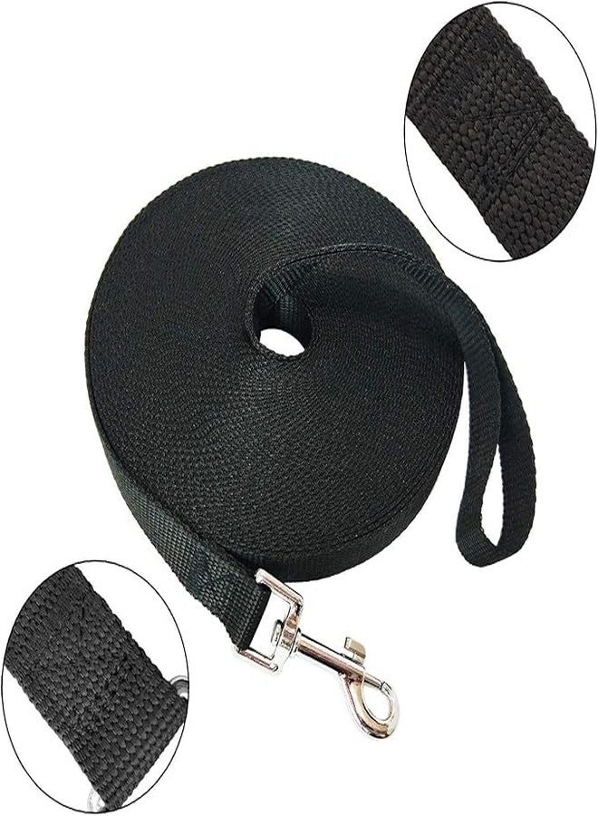 MANDAO Nylon Training Dog Leash for Small Medium Large Dogs, 15ft 20ft 30ft 50ft 100ft Long Leash Dog/Puppy Lead for Obedience Recall Training, Camping - Image 2