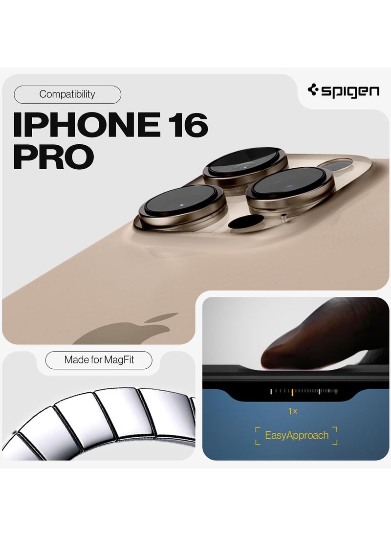 Spigen جراب Tough Armor MagFit AI لهاتف iPhone 16 Pro مع حامل (2024) - أسود  - Image 2