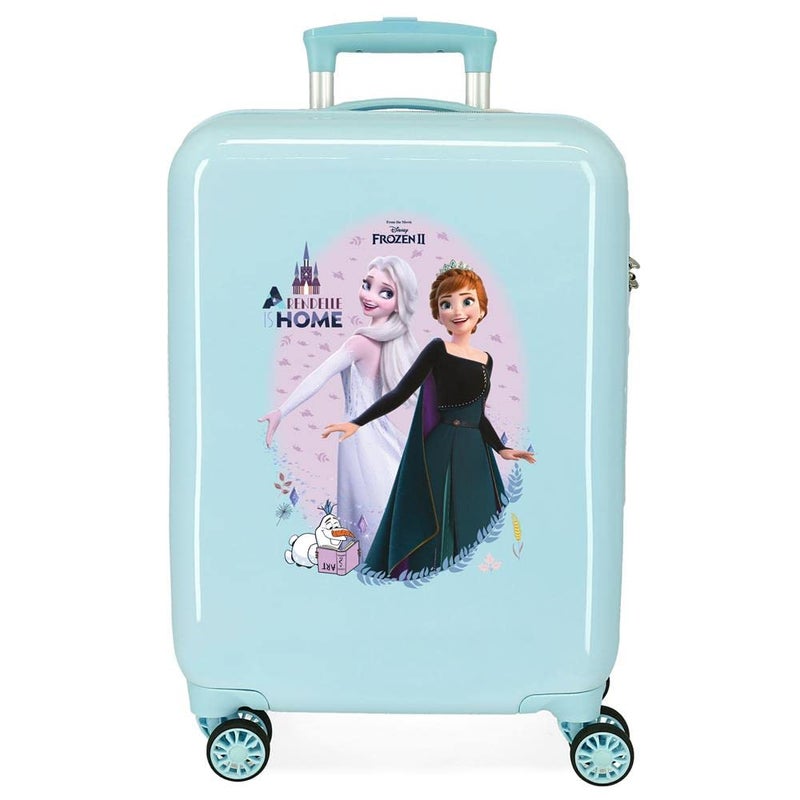 Disney 2241721 Frozen Arendelle Is Home,blue,38x55x20 cms, Azul, 38x55x20 cms, Cabin suitcase - Image 1