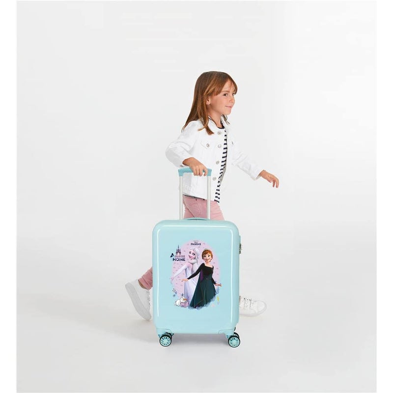 Disney 2241721 Frozen Arendelle Is Home,blue,38x55x20 cms, Azul, 38x55x20 cms, Cabin suitcase - Image 2