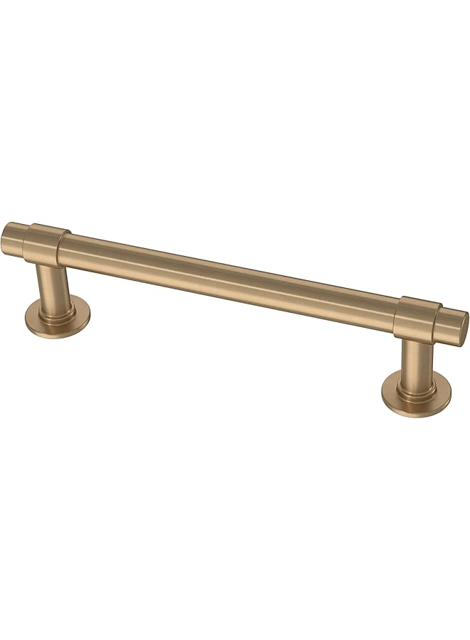 promass Straight Bar Cabinet Pull, Champagne Bronze, 4 in (102mm) Drawer Handle, 10 Pack, P29617Z-CZ-B - Image 1