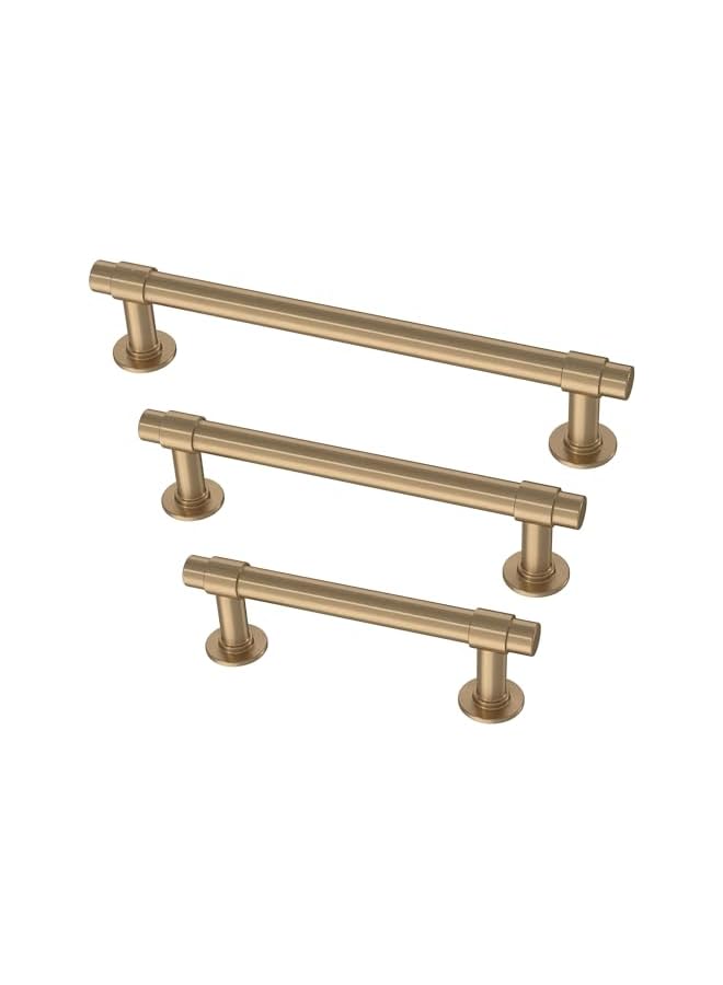 promass Straight Bar Cabinet Pull, Champagne Bronze, 4 in (102mm) Drawer Handle, 10 Pack, P29617Z-CZ-B - Image 4