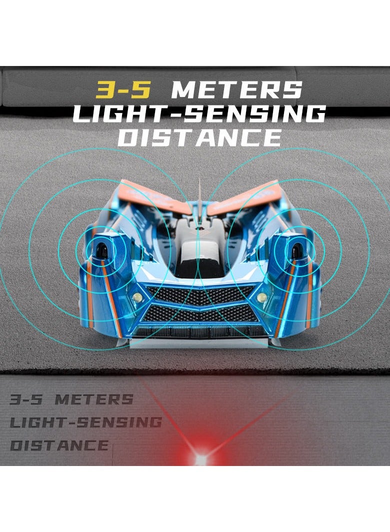 “Blue Infrared Laser RC Wall-Climbing Car – Anti‑Gravity Stunt Racer on Walls, Ceilings & Floors – USB Rechargeable Remote Toy for Kids & Teens” - Image 5