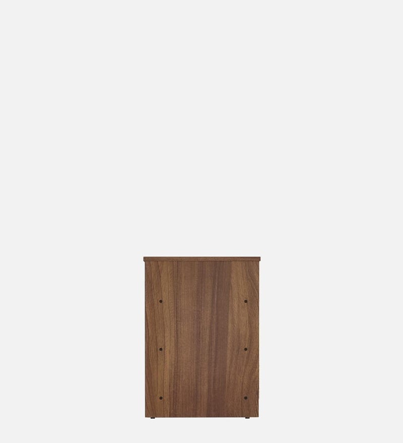 NEUDOT NEUDOT KIRARO 2 Door Engineered Wood Shoerack with Cushion Footwear Organizer 1 Drawer 4 Shelves Slipper Sandals Stand Wooden Shoe Rack for Home Finish Color Leon Teak 1 Year Warranty - Image 4