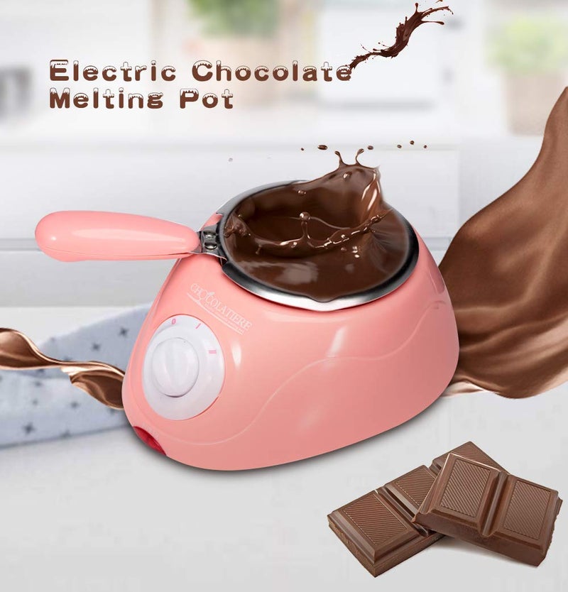 PARATPAR MALL PARATPAR MALL Chocolate Fountain Fondue Melt Pot Household DIY Dessert Machine Chocolate Making Kit for Kitchen Accessories  - Image 4