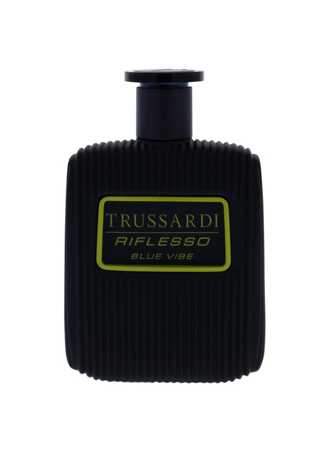 TRUSSARDI - Riflesso Blue Vibe Men Edt Spray 3.4 Oz - Image 1