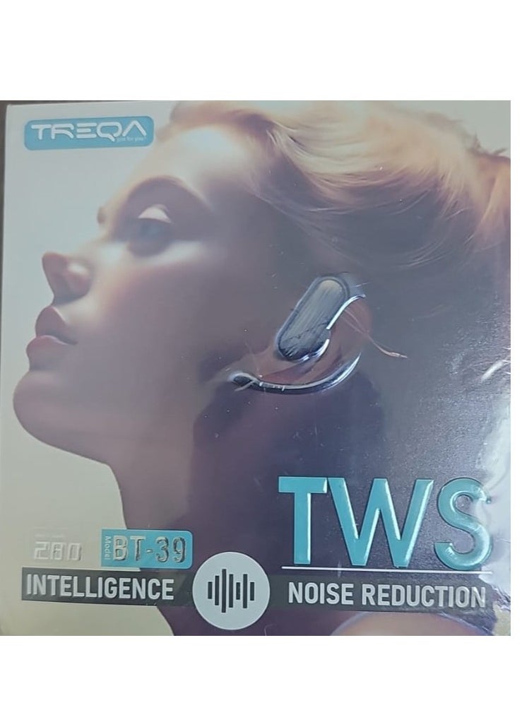 TREQA Wireless Bluetooth Headphone with LED Display Ear Hooks and Microphone  - Image 3