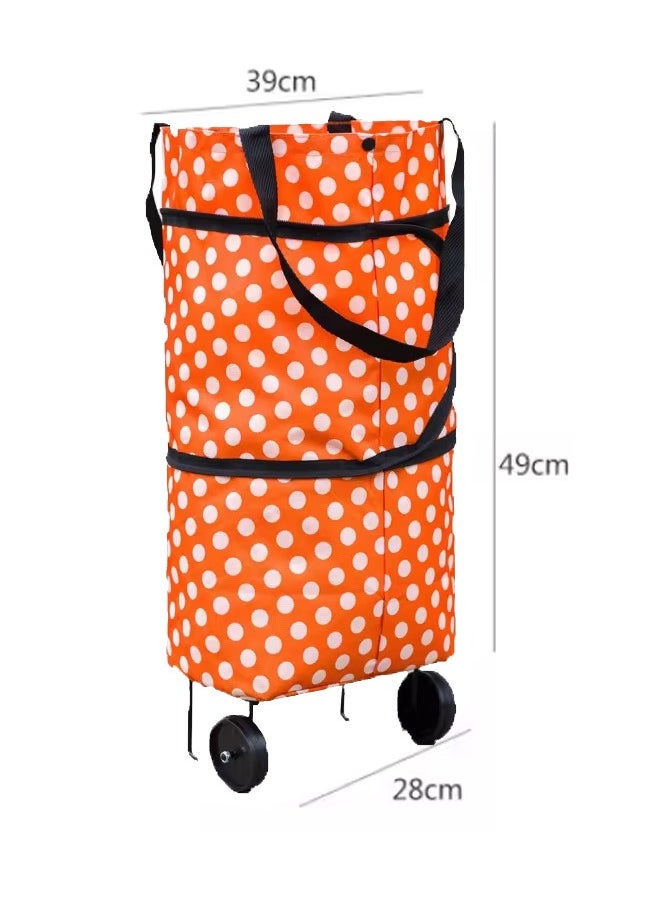 KLNAMAEAAN - Shopping Rolling Trolley Bag - Image 1