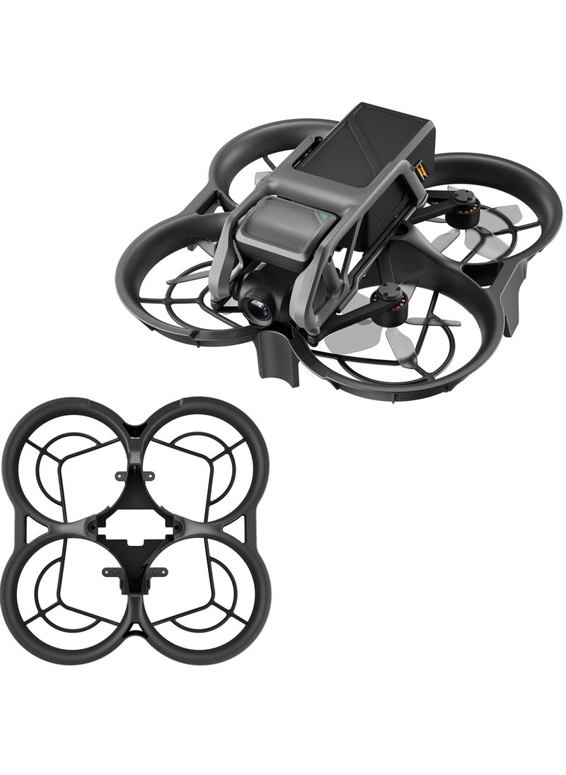 Excefore - واقي مراوح Avata، واقي مراوح Unity لملحقات طائرات DJI Avata بدون طيار (أسود) - Image 1