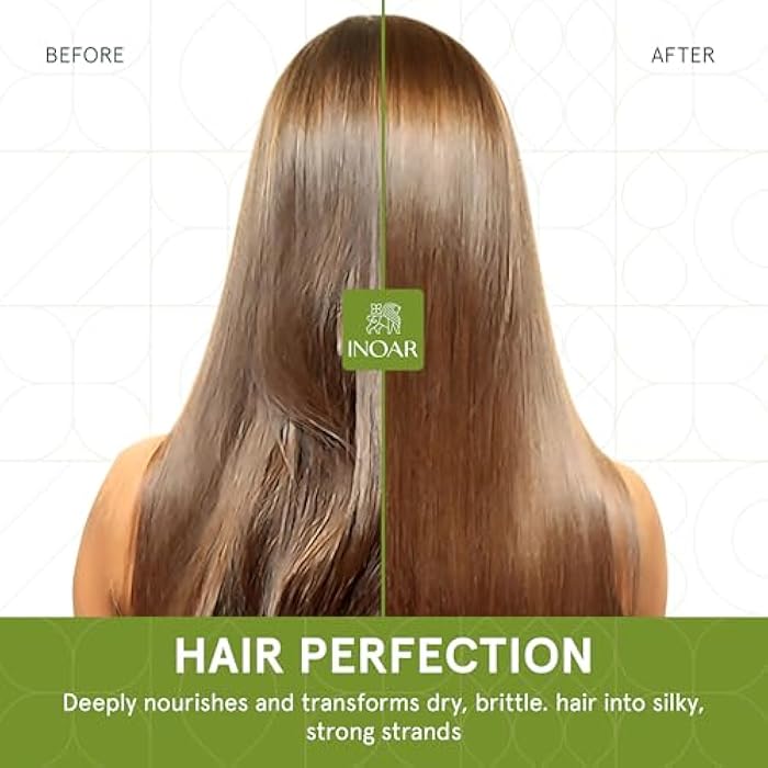 INOAR Argan Moist Shampoo with Moroccan Argan Oil for Deep Hydration, Shine & Softness, 33.8 Fl Oz - Image 4