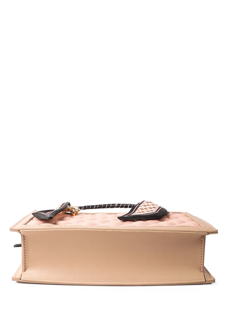London Rag Pink High Street Quilted Hand Bag