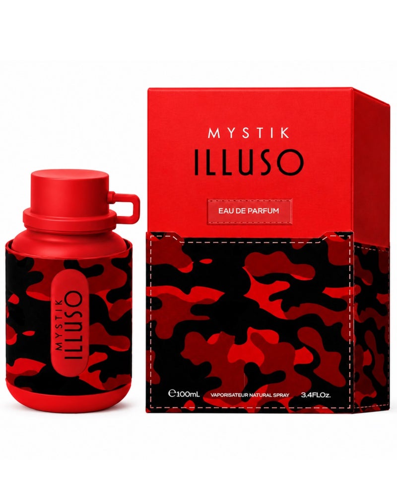 AFAQ Mystik Illuso Eau de Parfum 100ml Unisex â€“ Luxury Long Lasting Woody Aromatic Perfume with Coconut, Vanilla & Tonka Notes for Men & Women - Image 1