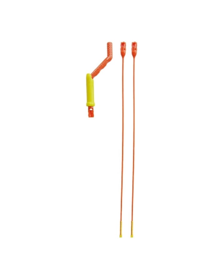 FlexiSnake The Drain Weasel Hair Clog Remover Tool Multicolour 53.21 x 10.8 x 2.29 cm DWPSK2B - Image 2