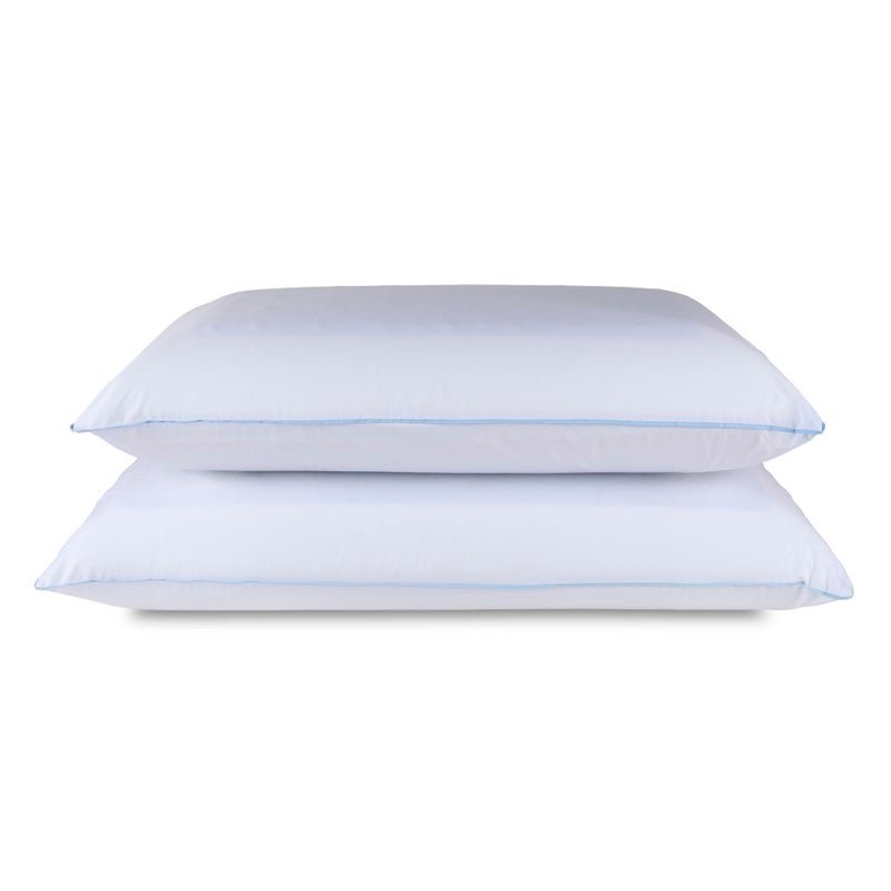 Tempur-Pedic TEMPUR-Cloud Dual Cooling Pillow, Queen, White - Image 1