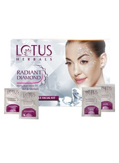 LOTUS HERBALS Lotus Herbals Radiant Diamond Cellular Radiance 1 Facial Kit 37g  - Image 1