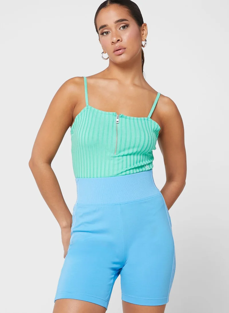 Calvin Klein Jeans Striped Knitted Bodysuit