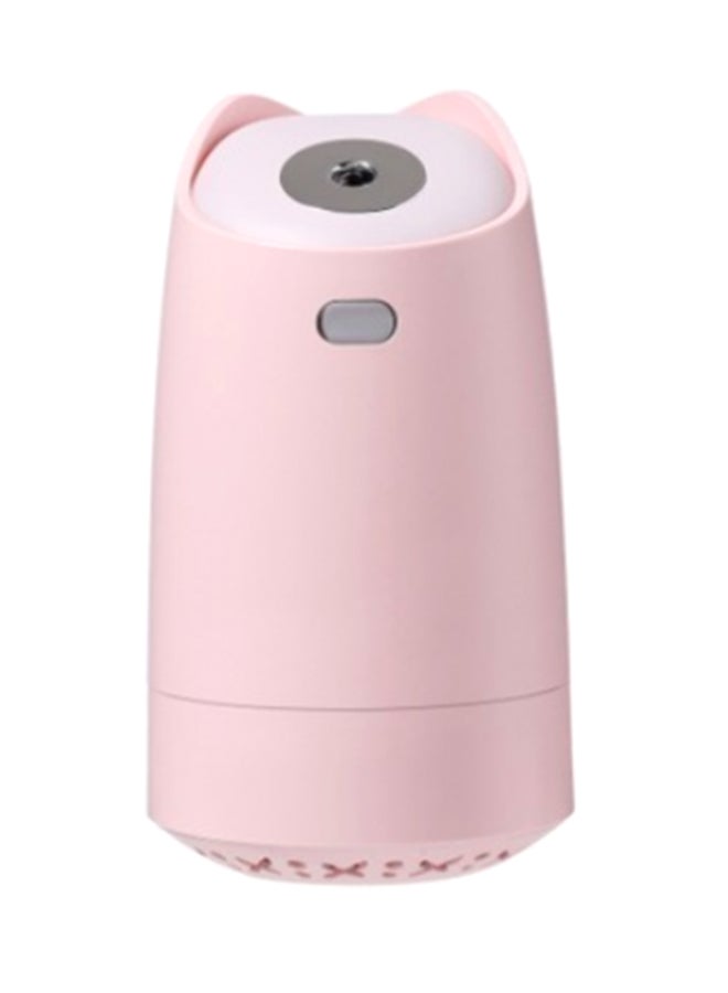NIBEMINENT USB Charge Eye Friendly Multi-Light Night Portable Hand-Held Humidifier For Home , Office And Kids Friendly,280ml Pink - Image 1