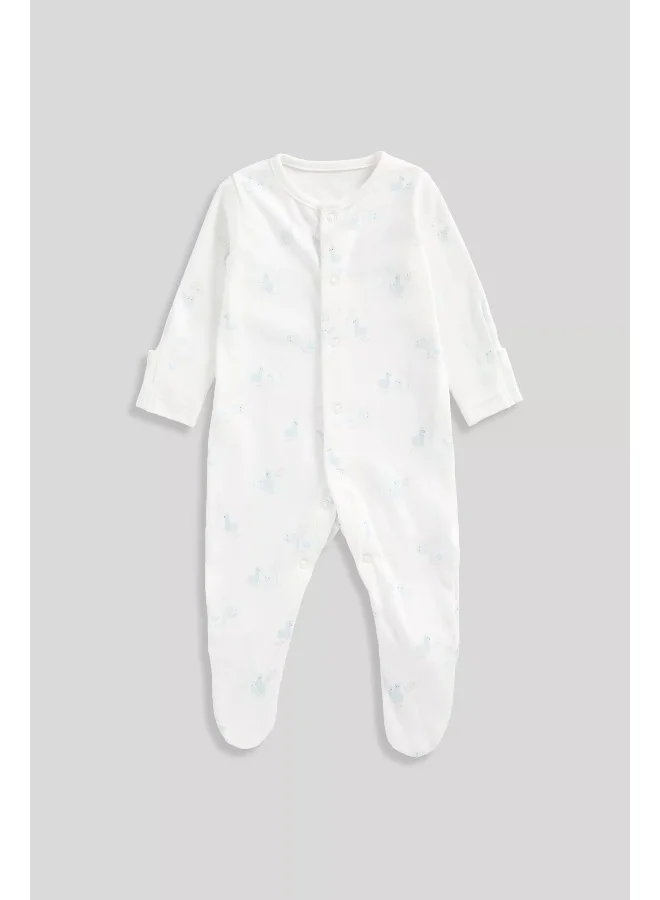مذركير Sloth Baby Sleepsuits - 3 Pack