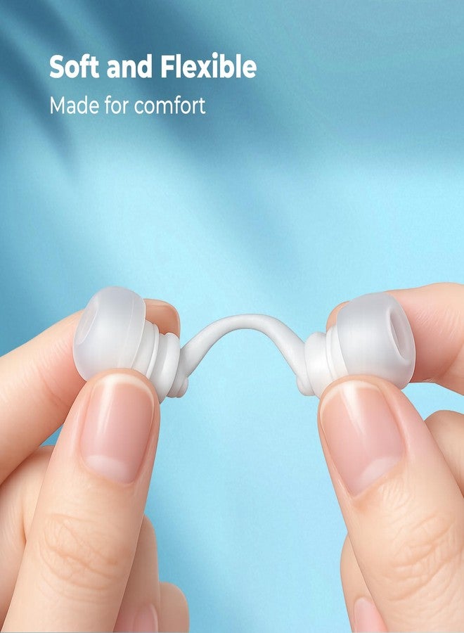 Xerceo Breathable Swimming Nose Plug for Teens & Adults with Smaller Nostrils, One-Way Valve for Swim Exhalation, 6 Sizes for Better Fit, Anti-Loss Strap, Silicone Storage Case - Image 5