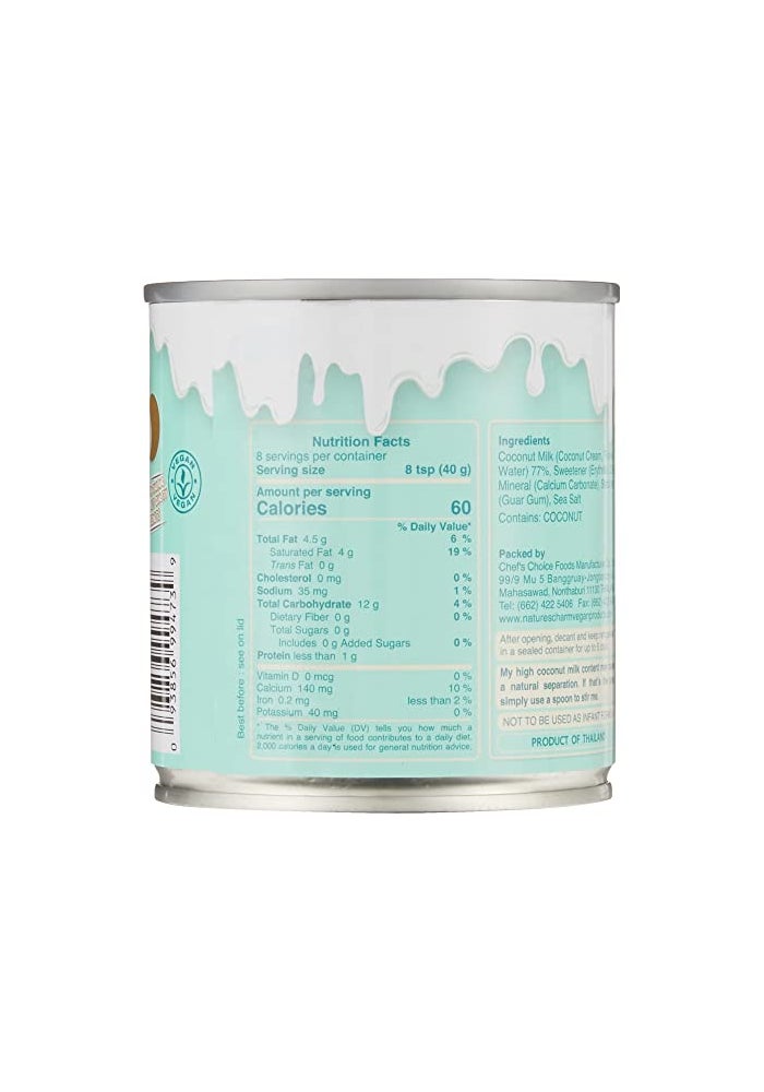 Nature's Charm Natures Charm Sweetened Condensed Coconut Milk Vegan Lactose Free  1125oz Pack of 6 Rich And Tasty Combo With KC Commerce Wodden Spoon - Image 5