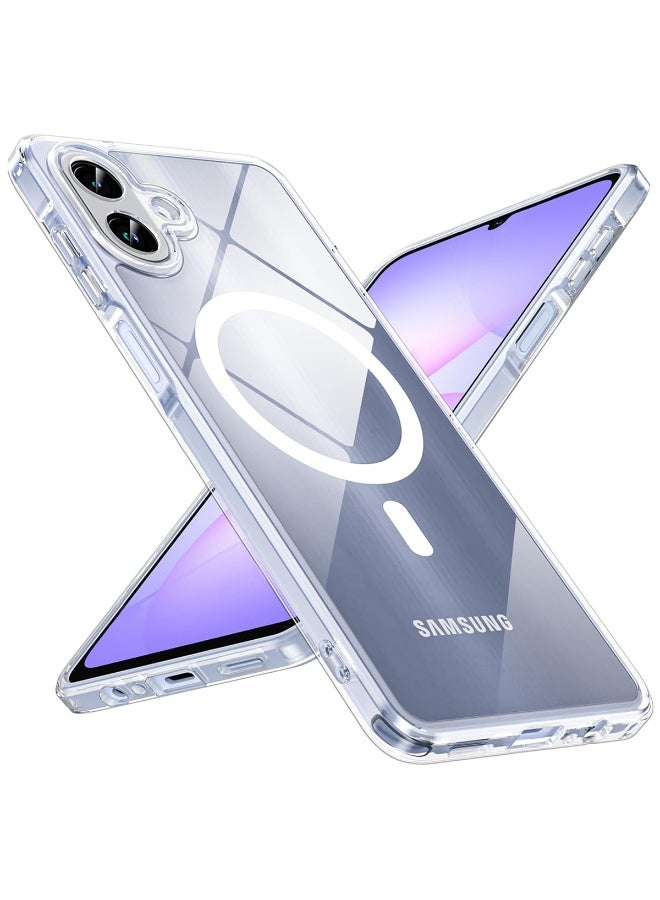 SanHu for Samsung Galaxy A07 Case, Anti-Yellowing and Anti-Scratch Mobile Phone Case Samsung Galaxy A07, Clear - Image 1