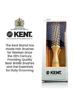 KENT Lbr3 Finest Hair Brushes For Women Blow Dry Brush Made Of Beechwood Spiral Radial Boar Bristle Hairbrush For Long And Thick Hair Royal Salon Style Straightening Pure Wood Brush From  - Image 5