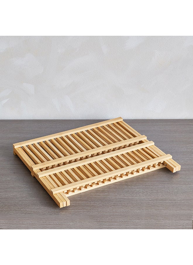 Home Box Bamboo Dish Rack 44.5x25x33 cm  - Image 4