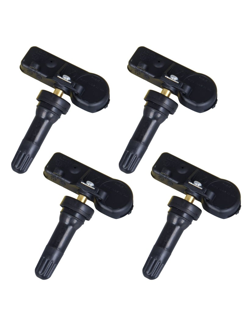 ستارويل مستشعر TPMS بتردد 315 ميجاهرتز، 4 قطع متوافقة مع لينكولن ميركوري فورد E150/E250/E350 سوبر ديوتي إيدج إيسكايب فوكاس، نظام مراقبة ضغط الإطارات، بديل للقطعة الأصلية CM5T1A180AA 9L3Z1A189A 9L3T1A180AF  - Image 1