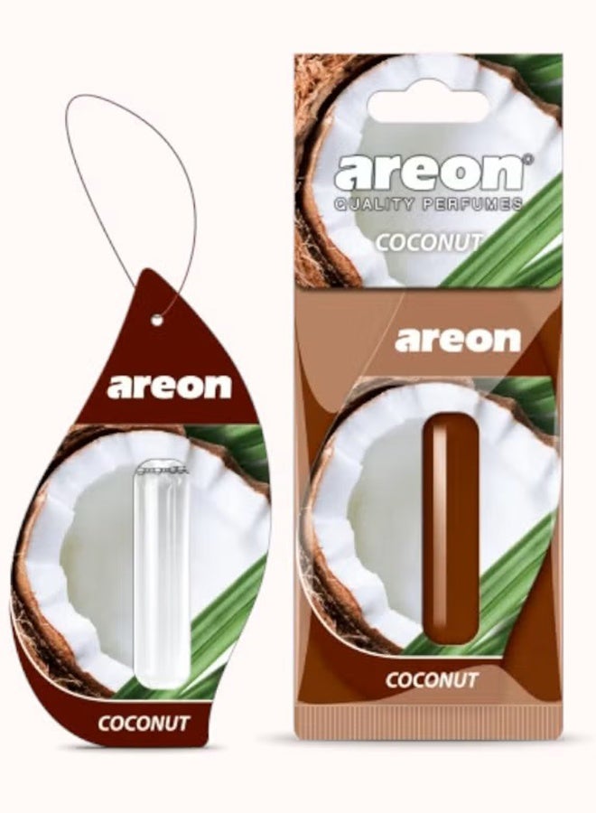 Areon Car Perfume Liquid 5ml Coconut - Image 1