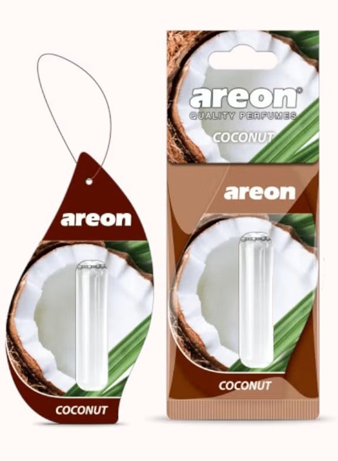 Areon Car Perfume Liquid 5ml Coconut - Image 2