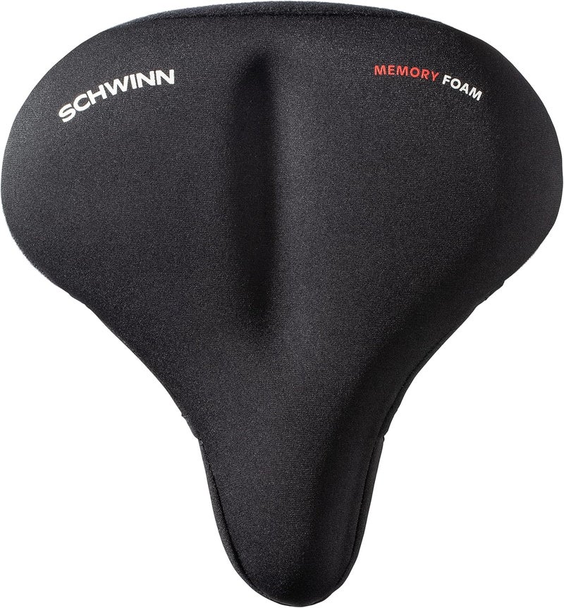 SCHWINN غطاء مقعد دراجة شوان المريح مع حشوة من رغوة الذاكرة - Image 1