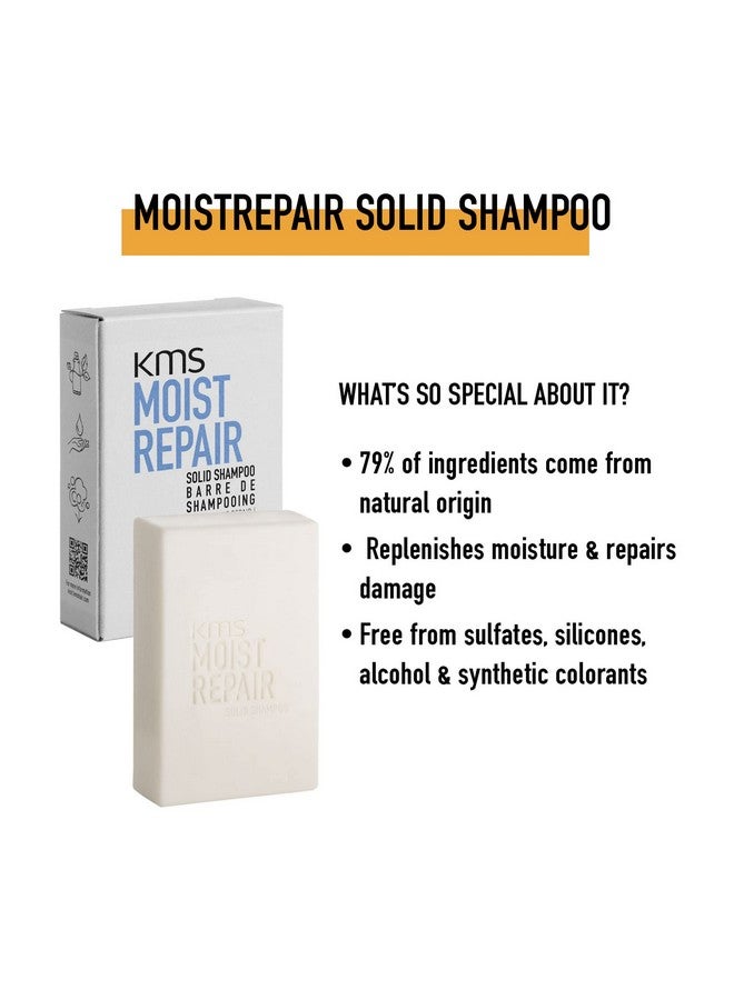 kms Moistrepair Moisturizing Solid Shampoo Bar 2.64 Fl. Oz. - Image 4