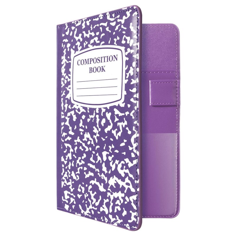 CoBak Server Book – Compact Organizer with Clear and Money Pockets, Pen Holder, Fits Apron Perfectly, Leather Waitress Book - Image 1