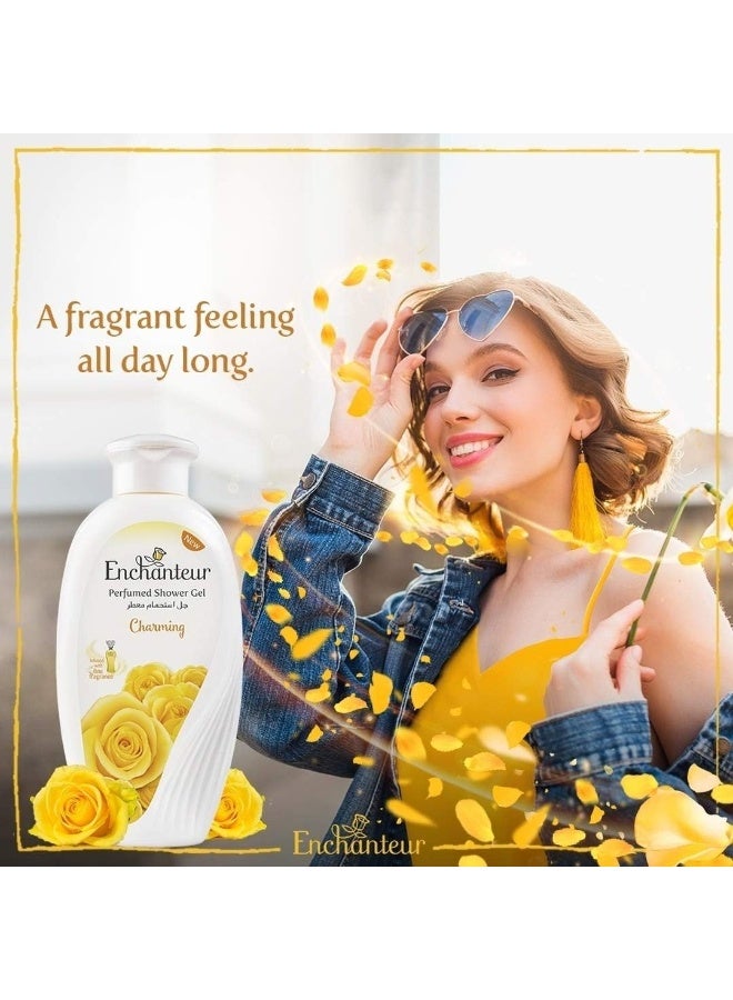 Enchanteur Perfumed Shower Gel Charming 550 ML  - Image 5