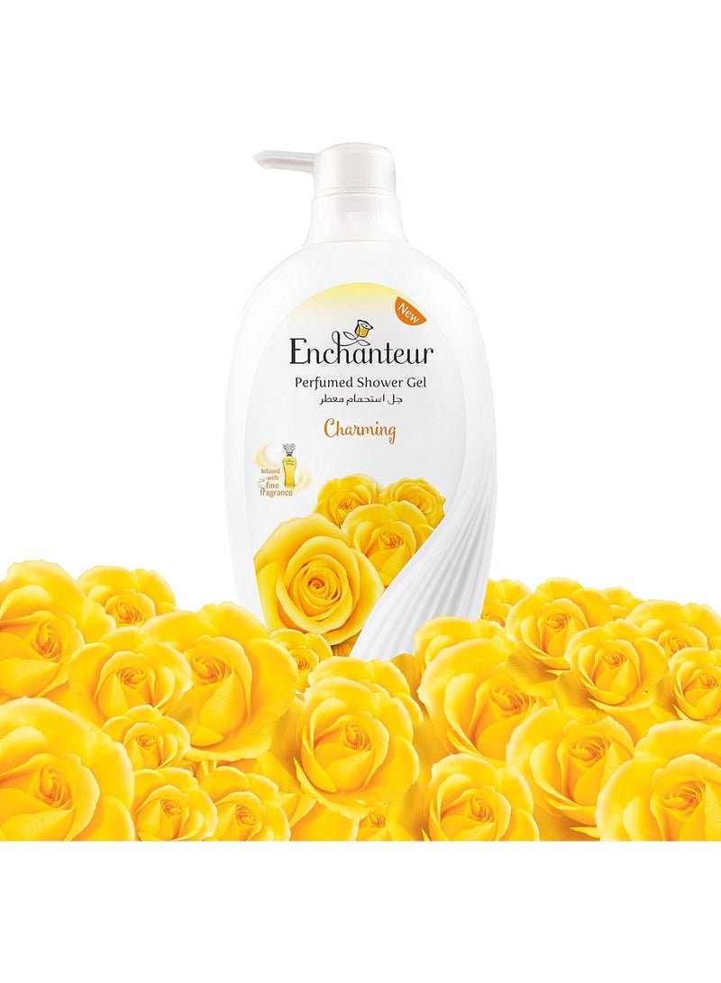Enchanteur Perfumed Shower Gel Charming 550 ML  - Image 3