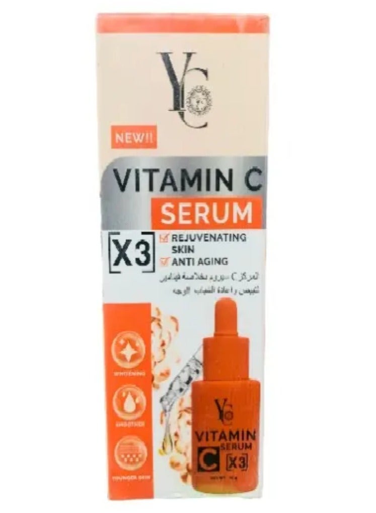 واي سي قطعتين من سيروم المركز بخلاصة فيتامين سي - 30x2 جرام - Image 2