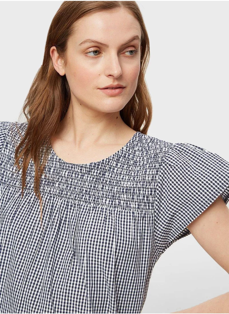 DOROTHY PERKINS Gingham Knitted Dress