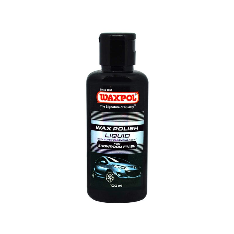 Waxpol سائل تلميع واكس بول للتشطيب المعرض (مع عامل تنظيف فائق) 100 مل (ASF-810) - Image 1