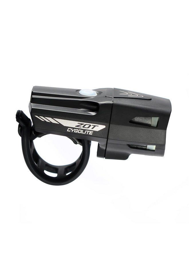 Cygolite Zot 450 Lumen Bike Light 5 Night & 2 Daytime Modes Sleek Durable Design Ip67 Waterproof Sturdy Flexible Mount Usb Rechargeable Headlight For Road & Commuter Bicycles,Black,Compact - Image 4