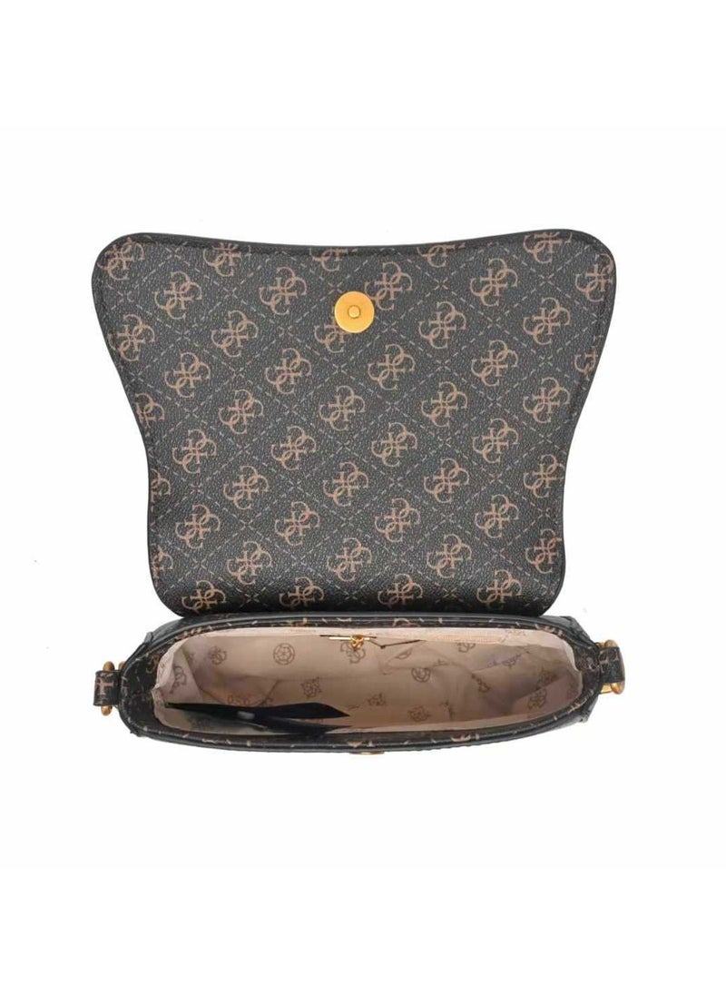 GUESS Retro All-match European And American Fashion Printed Underarm Bag Hijab Bag Arc-Shaped Shoulder Crossbody Women's Bag  - Image 2