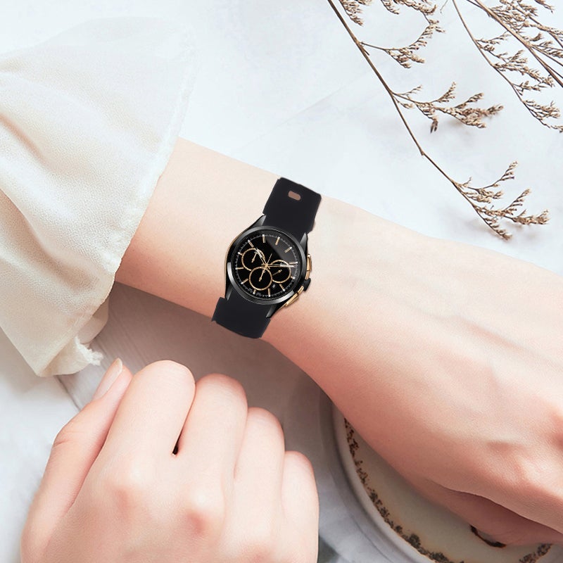 1 Set of Watch Band Silicone Watch Strap Fashion Watch Band Compatible for Watch4/5/6/Watch 4 /Watch 5Pro - Image 4