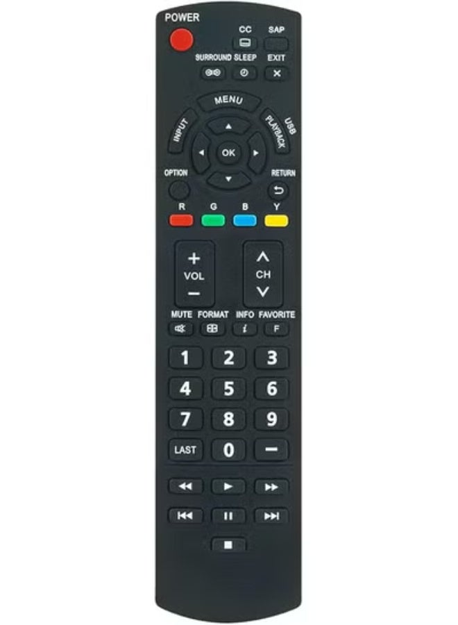 ELTRAZONE N2QAYB000806 Replacement Remote Control Compatible with Panasonic TVs Including TCL50EM5 Model – Universal Infrared Remote with Easy Setup, Durable Build, Ergonomic Design for Reliable TV Control and Seamless Navigation - Image 3