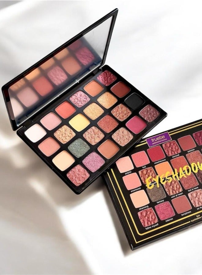 ترويبي باليت آيشادو 24 لون – truebe - Image 1