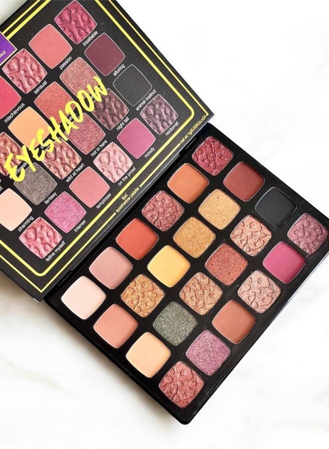 ترويبي باليت آيشادو 24 لون – truebe - Image 3