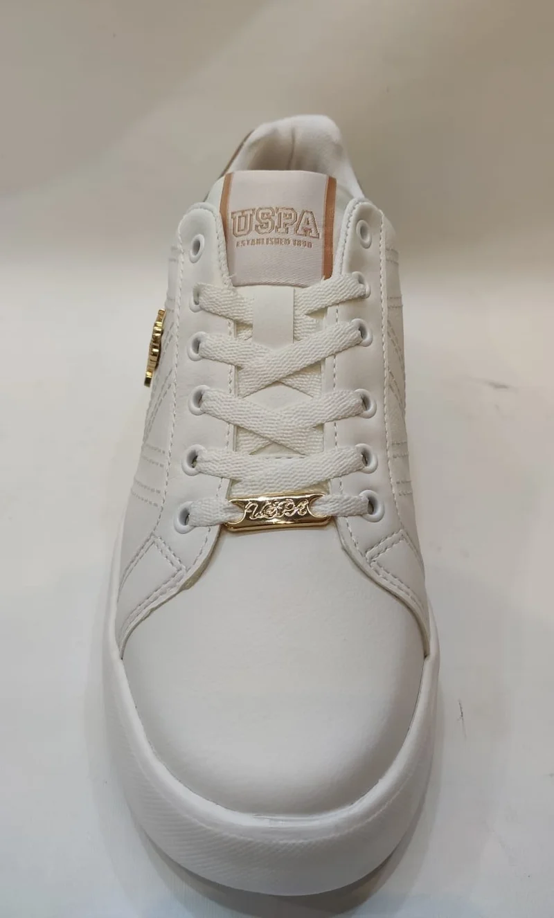 U.S. Polo Assn. Exxy White Women's Sneakers