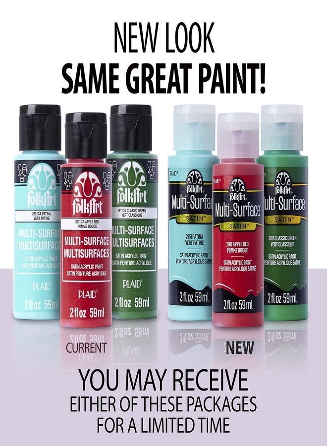 FolkArt Multi-Surface Paint in Assorted Colors (2 oz), 2924, Look At Me Blue - Image 2