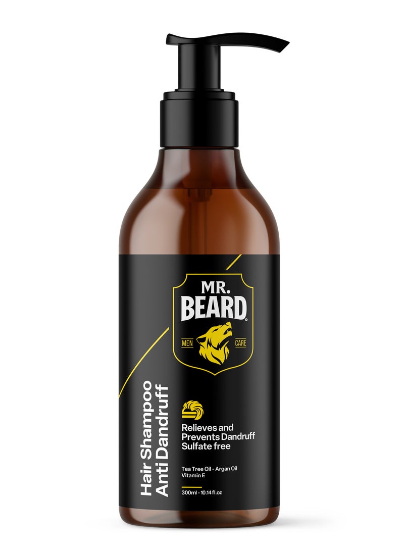 Mr.Beard Hair Shampoo Anti Dandruff - 300ml - Image 1