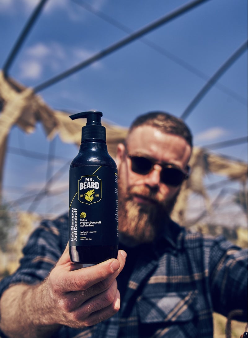 Mr.Beard Hair Shampoo Anti Dandruff - 300ml - Image 3