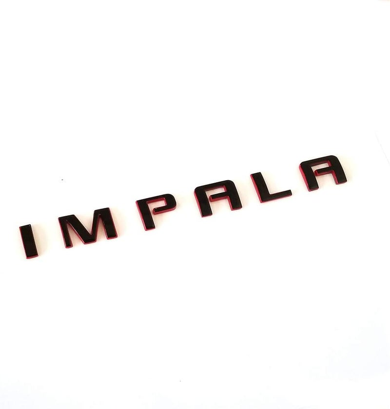 Yoaoo Black Impala Nameplate Emblem Badge - Image 3